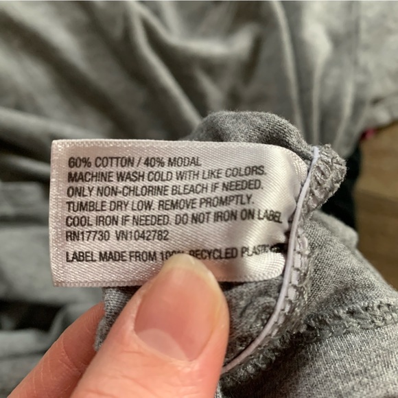 3 Isabel Maternity V neck tees - Picture 4 of 5